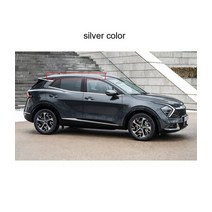 기아 스포티지 2023 용 루프 레일 수하물 바 랙 나사 고정 안전 안정 200 kg로드 가능, 01 silver color