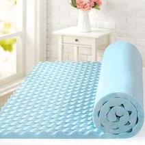 ZINUS 3.8cm 스월 젤 쿨링 메모리 폼 매트리스 토퍼 에어플로우 디자인 세르티PUR-US 트윈, 1.5 Inch