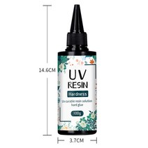 레진아트 UV 수지 접착제 에폭시 및 램프 높은 투명도 빠른 건조 경도 DIY 쥬얼리 20g 50g 100g 250g 1000g