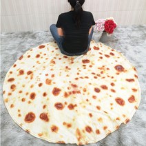 슈퍼 소프트 따뜻한 플란넬 부리토 담요 280Gsm 라운드 모양 비행기 여행 던져 산호 양털 토틸라 낮잠 랩 담요, Burritos-2