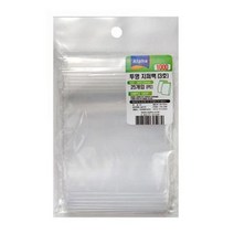 투명지퍼백 1호 45입 50x80mm 다용도포장 업소용봉투 투명지퍼백, 색상:1호