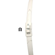 선풍기 플라스틱 스트립 테두리 고정, 화이트 메쉬 테