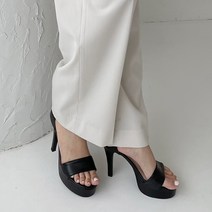심플 라인 가보시 샌들 11cm