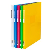 [코리아문구사] 알파 비비드컬러칩 클리어화일 30P, 투명