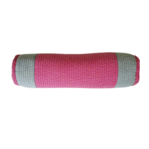 토라의집 경추 원형 목베개, 12cm(중원), 핑크, 편백큐브