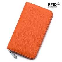 ZZJJC 여권 통장 가방 수장본 진피 여성 장지갑