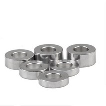10-20pcs 알루미늄 부싱 개스킷 m3 m4 m5 m6 m8 m10 알루미늄 플랫 와셔 개스킷 라운드 중공 없음 스레드 스탠드 오프 스페이서, m10 10개, 두께 8mm