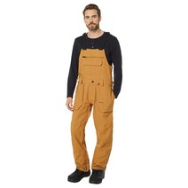 컴퍼니24 볼컴 남성 Roan Bib 오버롤 스노우보드 팬츠 블리치 블랙 S3, Caramel S3_Medium