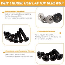 볼트 너트 육각 세트M2 360pcs 검정/은빛 노트북 나사 키트 Dell Sony IBM HP Lenovo 용 스크루 드라이버가, 한개옵션0