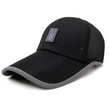 ZHG668209남자 메쉬 긴 챙 햇빛가리개 야구 낚시 통풍 썬캡 모자
