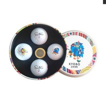 세인트나인 X 4구 TIN-111 골프공-72394EA jhhula*78338494qQ, 컬러_금장