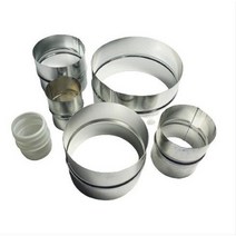 환기자재 덕트 닥트 함석 연결 소켓 75 100 125 150파이, 125파이