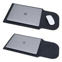 국내제작 오브리즈 가죽 노트북파우치 11인치 13인치 15인치 노트북케이스, 모던블랙