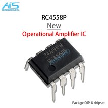 듀얼 범용 연산 증폭기 IC 칩 RC4558P JRC4558D DIP-8 RC4558 4558 DIP 로트당 10 개 신제품