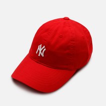 MLB 루키 NY 볼캡 모자 3ACP7701N-50RDS, 레드:FREE