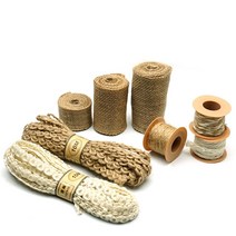 원예용 마끈 녹화 마대 녹화마대2m-폭8cm원예용 마끈 녹화 마대 모음 화분 원예 장식 토분, 녹화마대2m-폭8cm