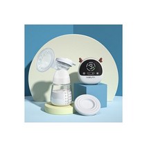 유축기 모유 착유기 실리콘 전기 싱글 및 더블 USB 충전 리튬 배터리 사슴 만화 스타일 아기 수유 수유, Single side