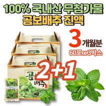 곰배추 못난이 곰보 배추 진액 즙 추출액 액기스 효소 곰보배추차 배암차즈기, 3박스