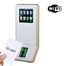 지문인식도어락 무타공 F22 WIFI tcp/ip USB 생체 인식 지문 도어 액세스 제어 시스템 컬러 스크린 시간 출, 02 ID WIFI_07 아랍어