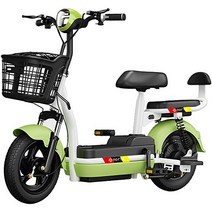 전동 스쿠터 전기 자전거 팻바이크 성인용 출퇴근 배달 미니벨로, 95km, 그린