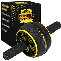 Fitness Invention 홈트 운동기구 복근 롤러 휠 - 무릎 매트 운동 코어 Rueda Para Abdominales 복근용 홈 운동용 장비