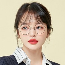 멜라크메 남자 여자 동글이 라운드 안경 골드블랙 안경테