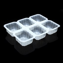 가스치환용기 멀티1호 6칸 반투명(코팅) 720개 이유식 소분포장, 반투명(코팅)1box_720개