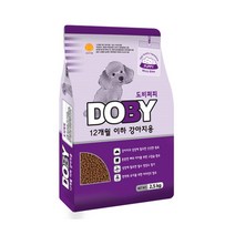 강아지 도비 퍼피 2.5kg 1P 아기강아지 건식 사료 강아지사료 37034EA, 본상품선택