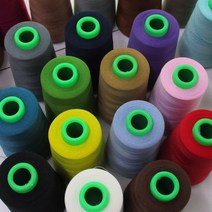 핸드메이드114 대용량(5000미터) 고급재봉실 200가지 색상중 낱개구매 60수3합, 119