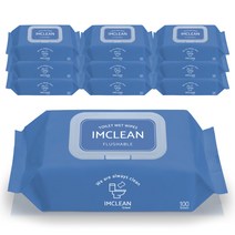 아임클린 비데 물티슈 캡형 100매X10입, 아임클린 비데 물티슈 캡형 100