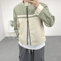 남자 레이서 레이싱 바이커 자켓