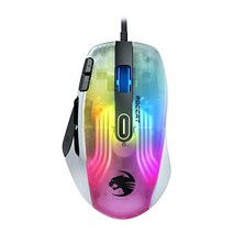 로켓콘퓨어 오울아이 유선 마우스 게이, Gaming Mouse, Kone XP White