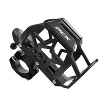 혼다 PCX 오토바이 컵 홀더 알루미늄 합금 음료 물병 케이지 컵 홀더 스탠드 마운트 액세서리 혼다 PCX150, 04 Black