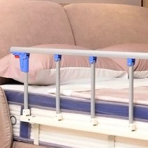 jun retail 접이식 침대안전가드 침대가드 침대난간 병원 안전바 침대낙상방지 사이드 안전가드 어르신침대가드, 침대난간(받침대미포함)