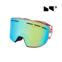 N 스키 보드고글 2G11044 안경병용 미러렌즈, 2. 블랙/실버미러