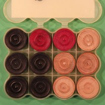 플레이더게임 까롬 미스터까롬 까롬멘 CARROM COIN Break to Finish Carrommen, 1개