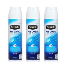 무배 쉬크 민감한 피부 쉐이브 면도 폼 클렌저 250g x 3개