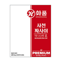 화풍 사천 짜사이 1kg 짜차이 무절임, 1개