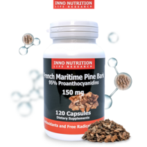 이노뉴트리션 파인바크 프랑스 피크노제놀성분 해송소나무껍질 120캡슐, 파인바크 1통