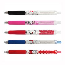 유니 한정판 헬로키티 시그노 볼펜 UMN-158SR 0.38mm, BLACK KS