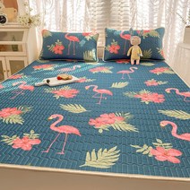 라텍스 돗자리 3종 세트 두꺼운 에어컨 소프트 돗자리 물세탁 가능 latex mat 아이버리아 A25 Q572H718, 03