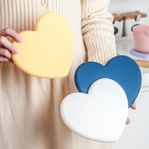 내열 실리콘 라면 냄비 받침대 뚝빼기 밥솥 테이블용품 냄비홀더 주방용품 돌잔치답례품 부엌소품 주방소품, 레드