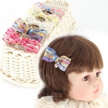 아랑로랑 슈퐁쁘띠리본 집게핀 헤어핀