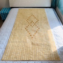 시원한 다이아 마작자리 1인용 침대 대자리 90x180, 단품