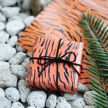 선물포장지 종이포장지 답례품 예쁜 크리스마스 포장, 스킨-호랑이