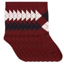 말론삭스 데일리 아가일 정장 양말 장목 8P