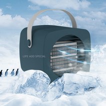 소음적은이동식에어컨 아기방 냉풍기 소형 미니 에어쿨러 에어컨 분리형 휴대용 이동식 무소음, 코랄오렌지