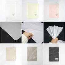 핸드메이크 습자지 색화지 8절 / 선물 꽃 포장 종이 포장지 - 400장, 12. 영문큰레터링(베이지)
