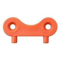 물 폐기물 탱크 데크 필러 예비 캡 키 교체 플레이트 도구 해양 요트 보트 액세서리 5 개, [02] Orange