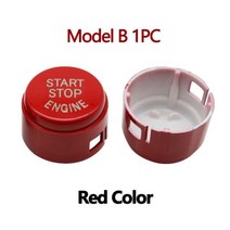 블랙 실버 레드 블루 자동차 엔진 점화 시작 중지 스위치 푸시 버튼 BMW X3 X4 F25 F26 61319291691, F25 Red BF25 Red B